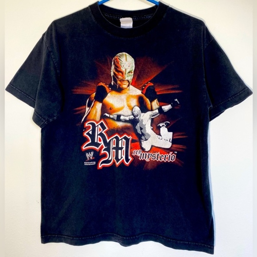 Vintage Rey Mysterio T Shirt WWE Graphic Tee 619 Wrestling